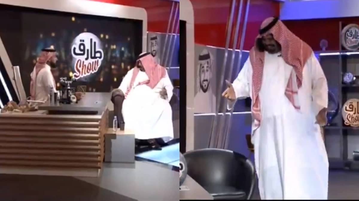 بالفيديو..الشاعر أبو غريب لمذيع طارق شو: " شوفلي كرسي زي الناس "