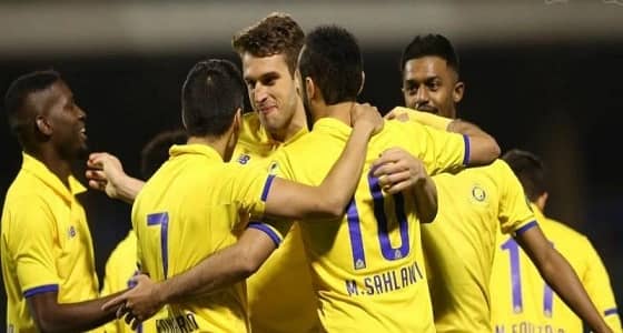 إدارة النصر تتجه لإلغاء الشراكة مع " نيو بلانس " بسبب شعار الجزيرة