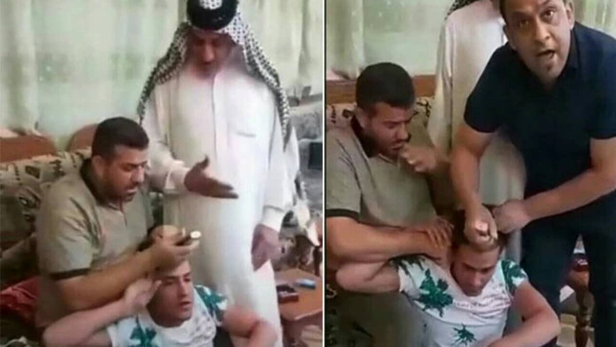 بالفيديو.. لحظة تعذيب شاب سب مقتدى الصدر 