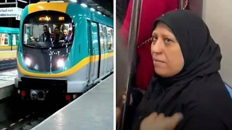 بالفيديو.. سيدة تعتدي بالضرب على فتيات بسبب ملابسهن