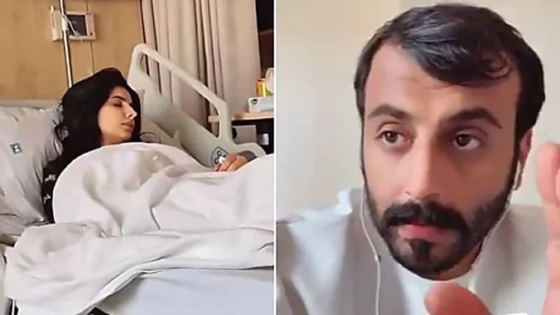 سعيد الزهراني: زوجتي جدًا تعبانة تكفون لا تقصرون معها بالدعاء .. فيديو