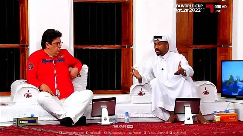 بالفيديو .. ناصر الشمراني ينفجر غضبًا على تصرف لاعبي المغرب