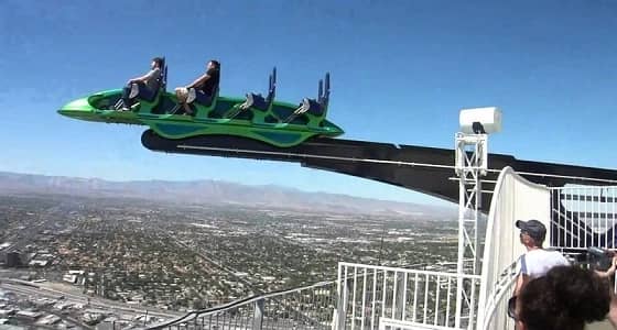 ألعاب الرعب والتشويق والوصول لحافة الموت في " القدية "