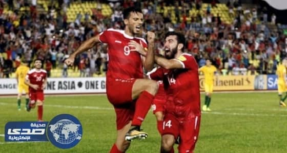 بالأرقام.. عمر السومة رجل مباراة سوريا وأستراليا