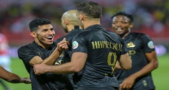 سوبر هاتريك حمدالله يقود النصر لفوز عريض على الوحدة