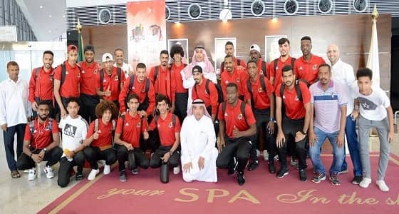 بالصور.. الوحدة يغادر إلى النمسا