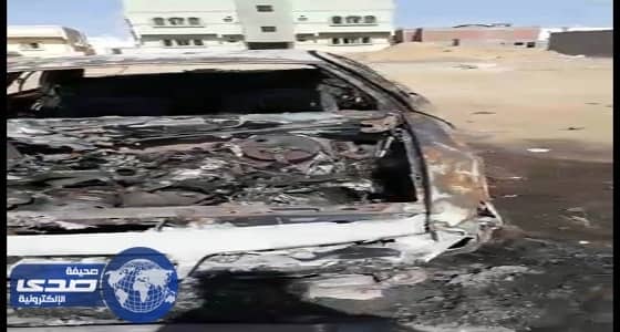 بالصور.. مدني ينبع يخمد حريقا ببسطة شاي " أم راكان "