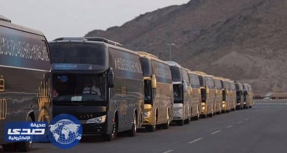 ضيوف الملك يجهز " 86 " حافلة لنقل الحجاج من مشعر منى