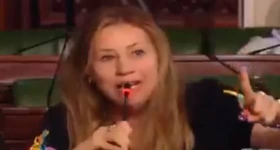 بالفيديو.. برلمانية تونسية تنفعل: لا للترحم على محمد مرسي