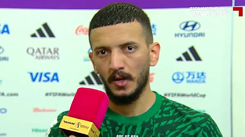 عبدالإله المالكي: رينارد حفزنا قبل المباراة لدرجة البكاء (فيديو)