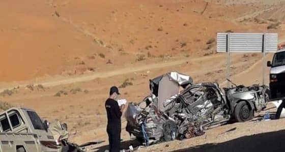 مصرع «عائلة سورية» على طريق الرياض - القصيم