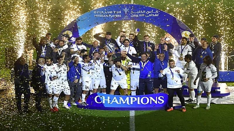 العراق يتوج بطلا لكأس الخليج للقدامى .. صور