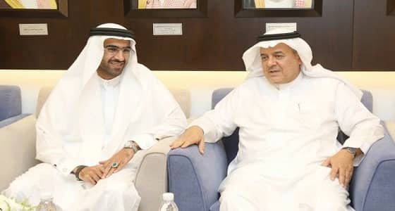 منصور بن مشعل يتولى الإشراف على كرة الأهلي