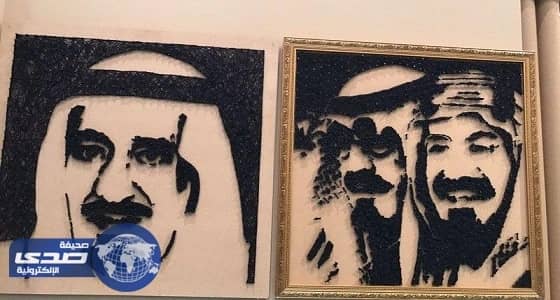بالصور.. فنان تشكيلي يبدع في رسم بورتريه بالمسامير والخيوط