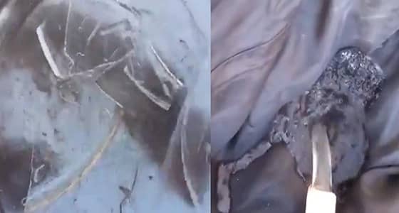 بالفيديو.. تجمُّد المياه في القريات بعد تسجيلها درجة حرارة متدنية