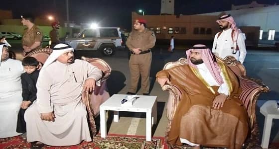 الأمير محمد بن عبدالعزيز بن محمد يعزي أسرة الشهيد الحُمدي