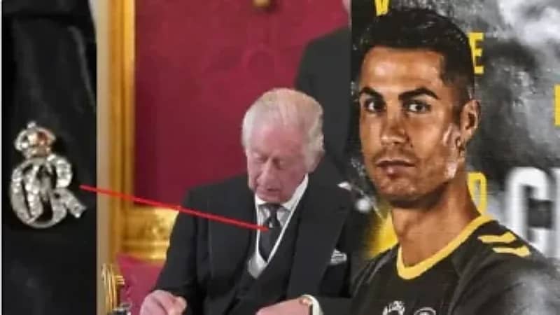 الأمير تشارلز يثير الجدل بسبب استخدامه رمز "رونالدو"