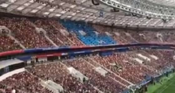 بالفيديو.. ملعب مباراة افتتاح المونديال من الداخل