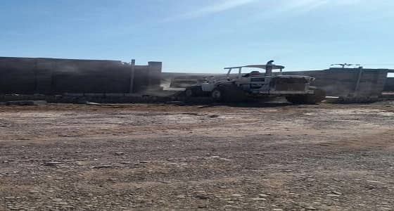 بالصور.. أمانة المدينة تزيل تعديات طرق بالصويدرة