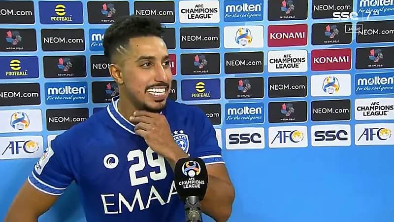 الدوسري: الهلال متعود على الضغوط.. وآلام الإصابة موجودة إلى الآن