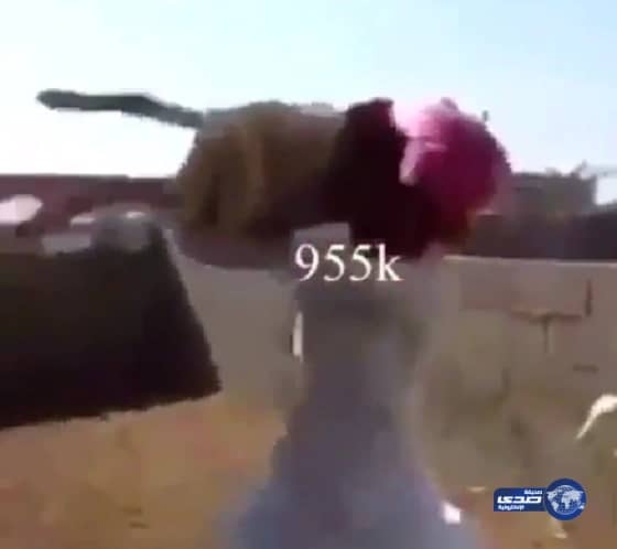 شاهد بالفيديو..شاب يعذب غنمًا على طريقة المصارعة الحرة