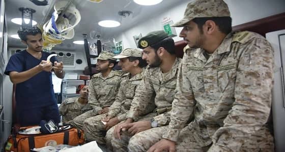 زيارة منسوبي الدفاع الجوي المجموعة الثانية بجدة لمركز إسعاف المروة