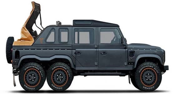انطلاق " Flying Huntsman 6x6 " بتعديلات خان ديزاين وست عجلات