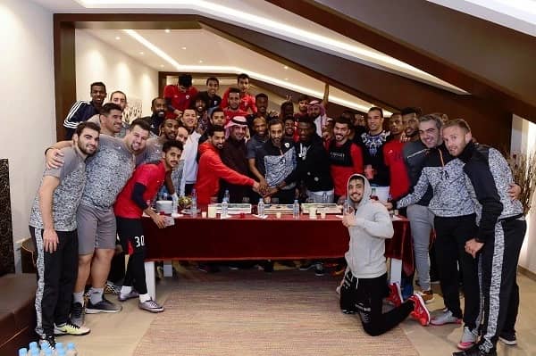 الشباب يحتفل باختيار الجابر  في لجنة أوضاع اللاعبين بالفيفا