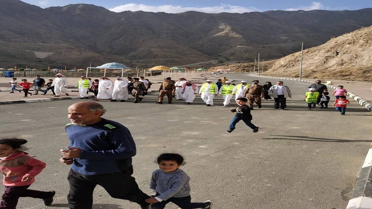 تحت شعار أمش 30.. انطلاق اليوم الوطني للمشي في رجال ألمع