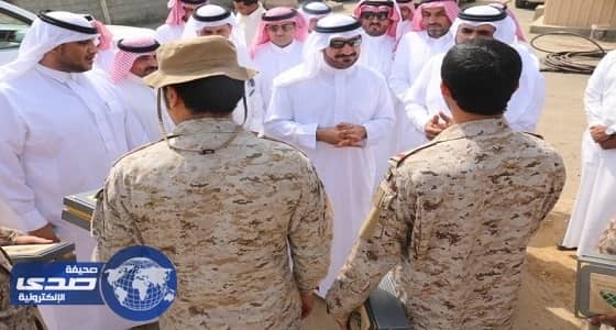 بالصور.. الشايع والشهراني يهنئون الجنود المرابطين بحلول عيد الأضحى