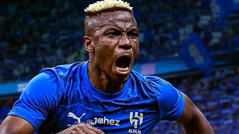 أوسيمين يبدأ مشواره مع الهلال بمواجهة نارية أمام ريال مدريد في مونديال الأندية