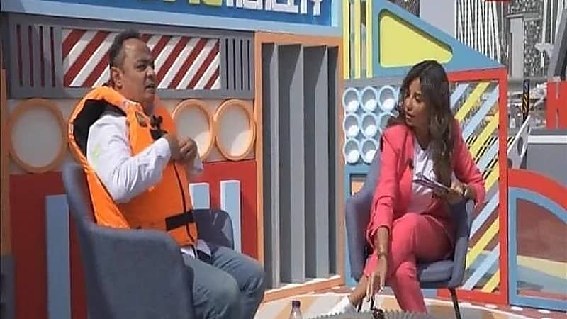 شاهد.. رد فعل مثير من طارق يحيى في "رامز عقله طار"