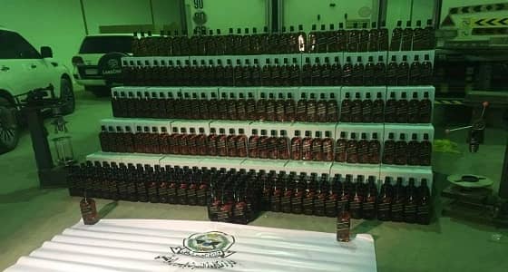 الحرس الوطني يضبط 1600 قارورة خمر بحوزة سوريين