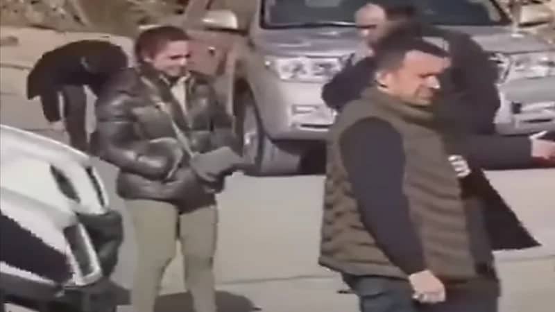 شاهد.. أول ظهور للأميرة إيمان وزوجها بعد زفافهما