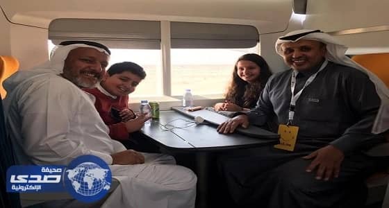 بالصور.. انطلاق أول رحلة لسار من الرياض للقصيم