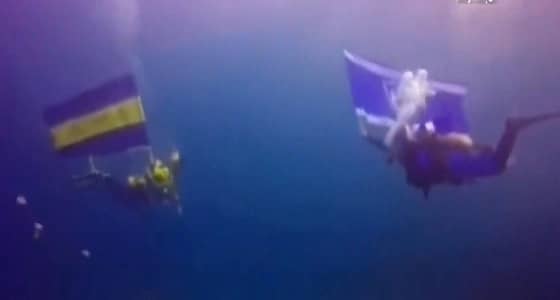 بالفيديو.. فريق الغوص يوجه رسالة لجماهير الهلال والنصر