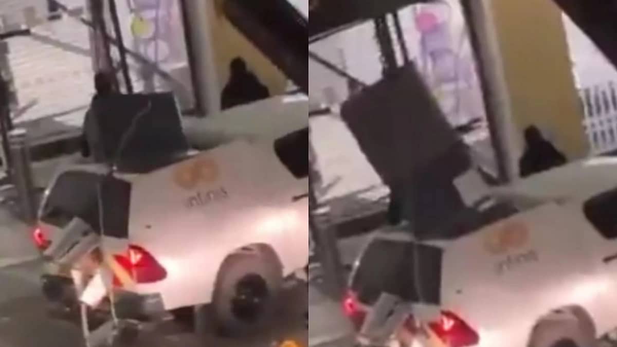 سرقة صراف آلي بطريقة احترافية تنتهي بغنيمة مخيبة.. فيديو