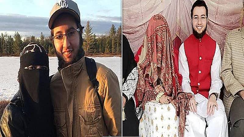 مسيحي كندي يعتنق الإسلام ويتزوج من منقبة