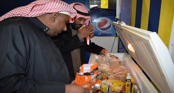 بالصور.. بلدية تيماء تتلف حاشي كامل إثر اكتشاف حقن