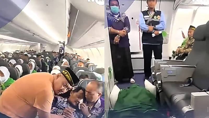 وفاة حاجة إندونيسية خلال رحلتها إلى المدينة المنورة لأداء مناسك الحج .. فيديو