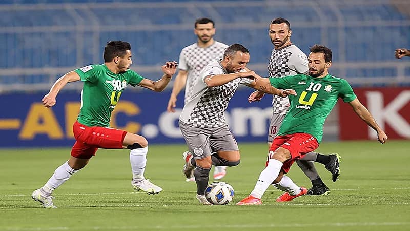 السد القطري يتجاوز الوحدات الأردني بثنائية نظيفة