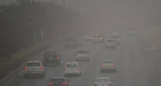 عواصف رملية ورياح شديدة تجتاح المدينة المنورة