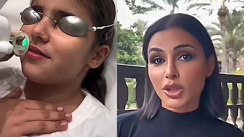 مهيرة عبدالعزيز: ابنتي عمرها 8 سنوات وطلبت إزالة شعر وجهها بالليزر.. فيديو