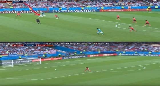 استخفاف حارس المرمى الألماني بمهاجمي كوريا " درسًا لن ينساه "