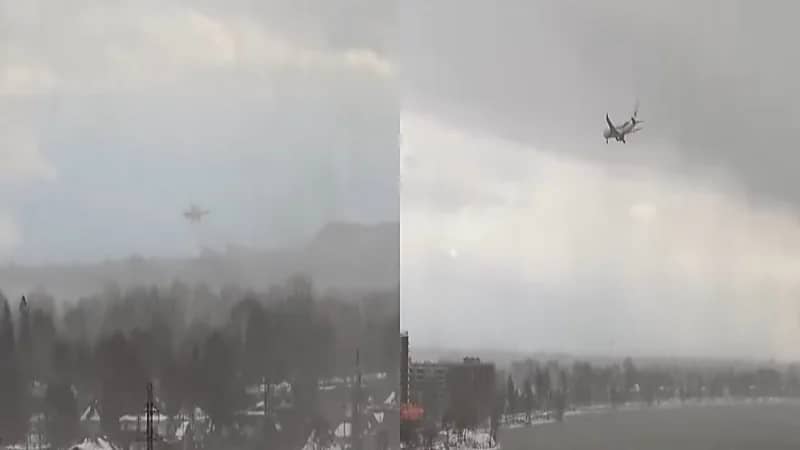 بالفيديو.. طائرة جزائرية تفشل في الهبوط بسبب الأجواء