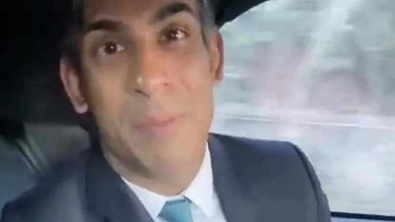 الشرطة البريطانية تغرم ريشي سوناك