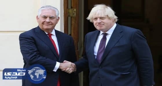 وزير الخارجية الأمريكي ونظيره البريطاني يبحثان التجربة النووية لكوريا الشمالية