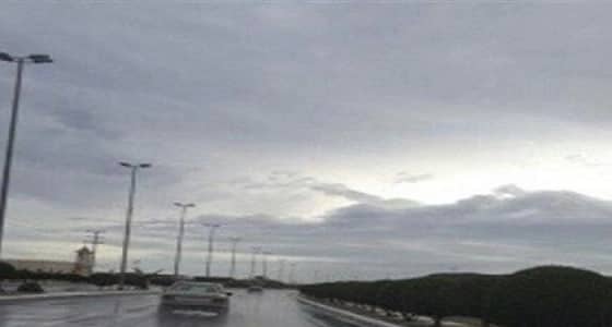 هطول أمطار على تيماء والمراكز التابعة لها