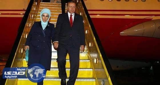رئيس جمهورية تركيا يصل جدة