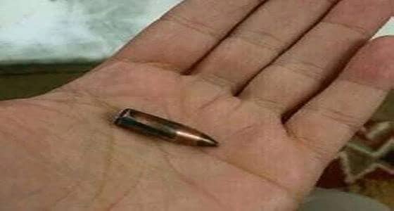 طلقة طائشة تخترق سقف مظلة سيارة اثر إطلاق نار في عرس بحفر الباطن